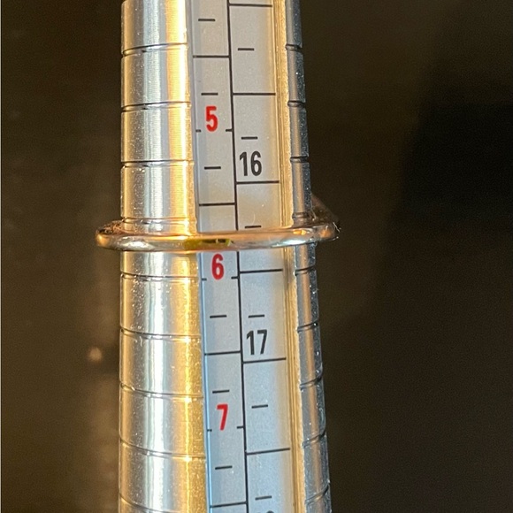 New in Box! Rose Gold Sterling Silver Ring with CZ & Morganite - Picture 6 of 6